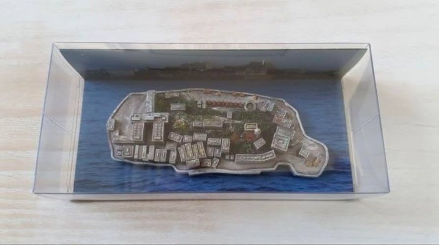 Amazon.co.jp: 世界文化遺産☆軍艦島 ジオラマ40001スケール